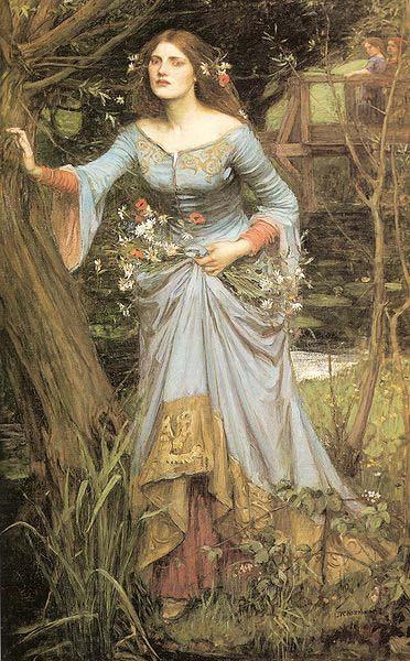John William Waterhouse Ophelia oil painting picture